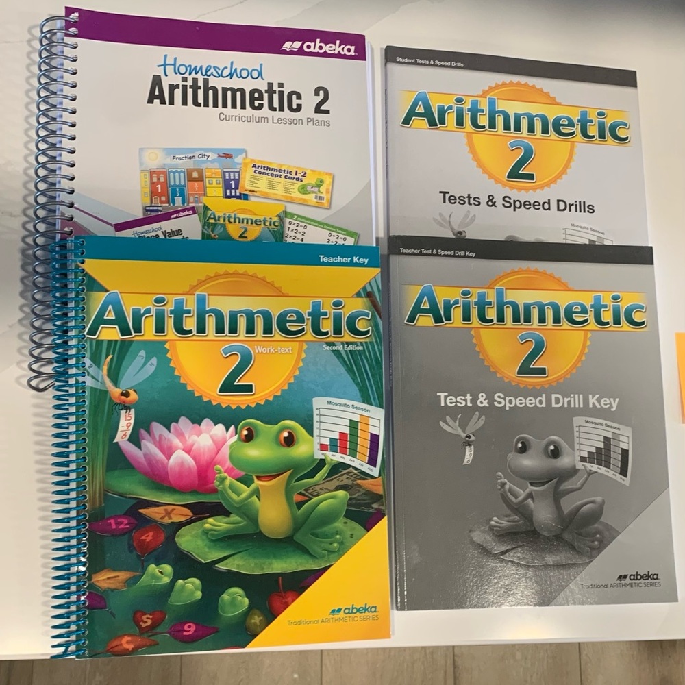 Abeka Arithmetic bundle-grade 2